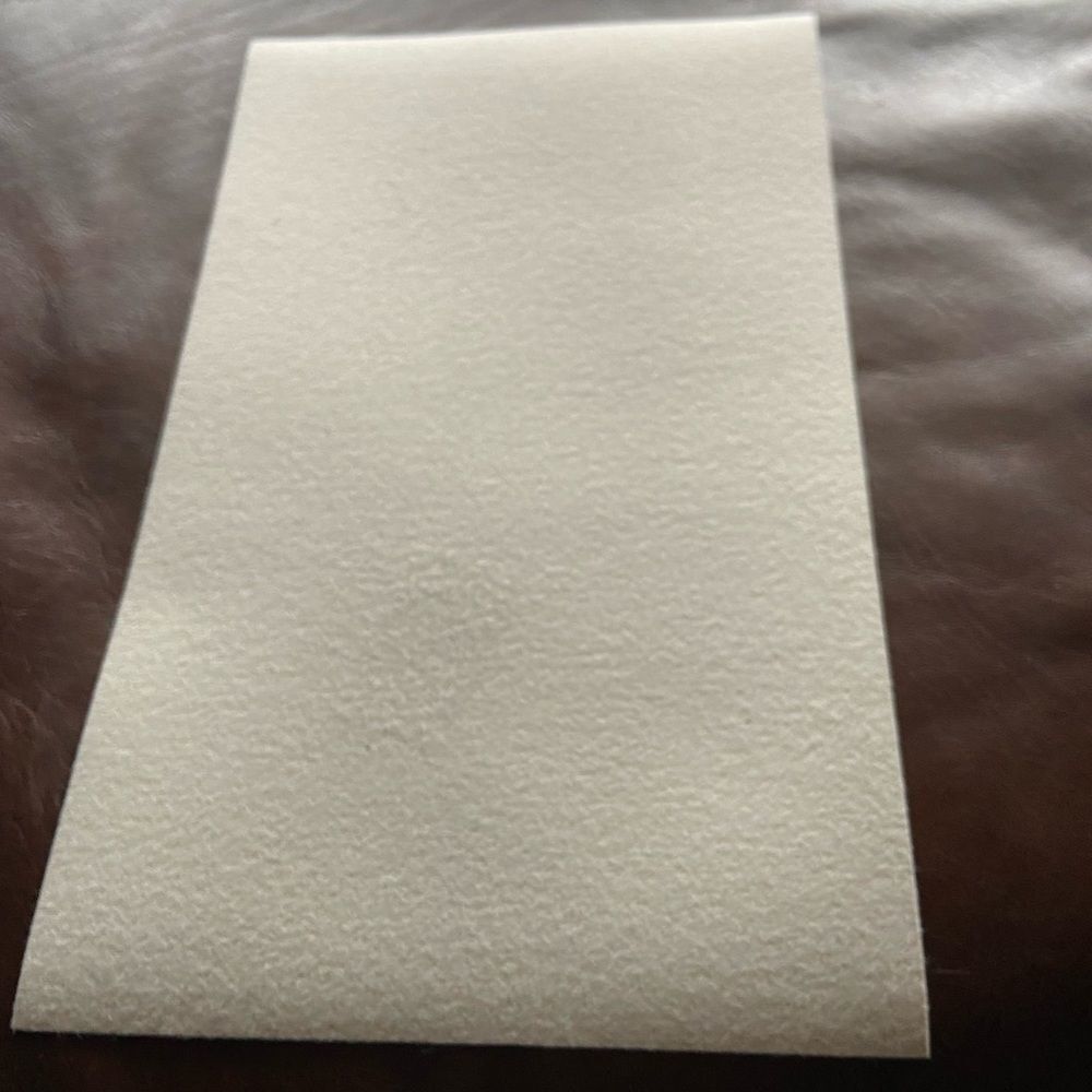 One (1) faux leather sheet - Picture 3 of 3